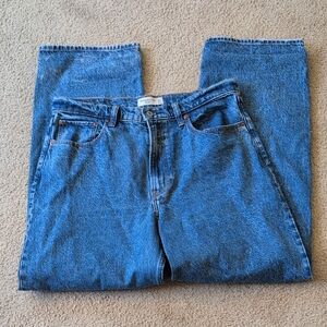 Abercrombie & Fitch High-Rise Blue Denim Jeans